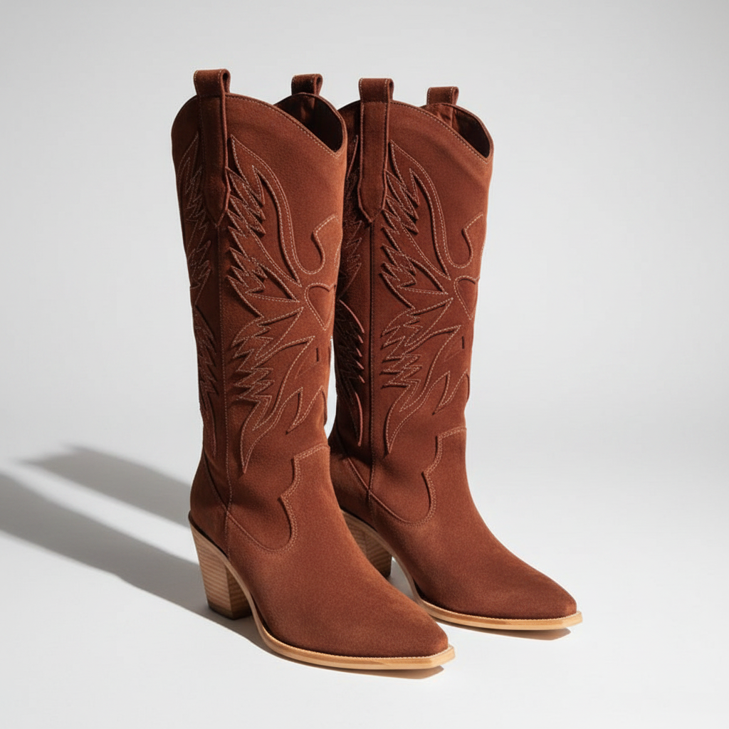 Botas de cuero Llacolén Terracota - Francisca Espinoza Handmade Leather